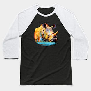Majestic Rhinoceros Animal World Wildlife Beauty Adventure Baseball T-Shirt